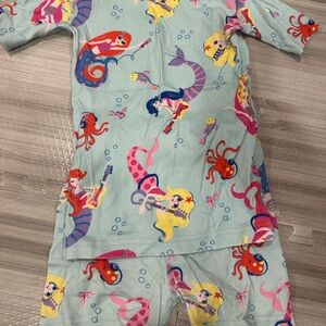 Hanna Andersson Blue and Yellow Pajama Top